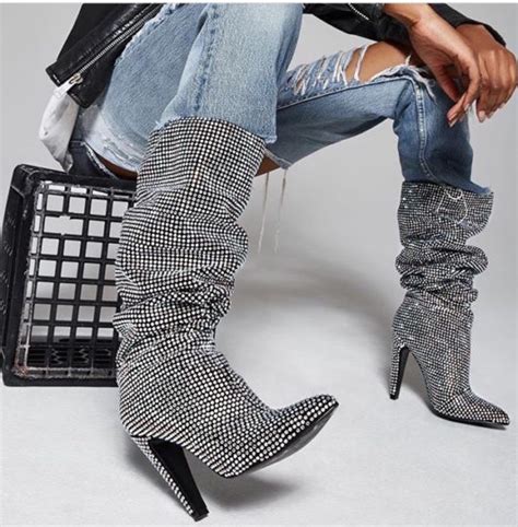 ysl glitter boots dupe|designer shoes dupe.